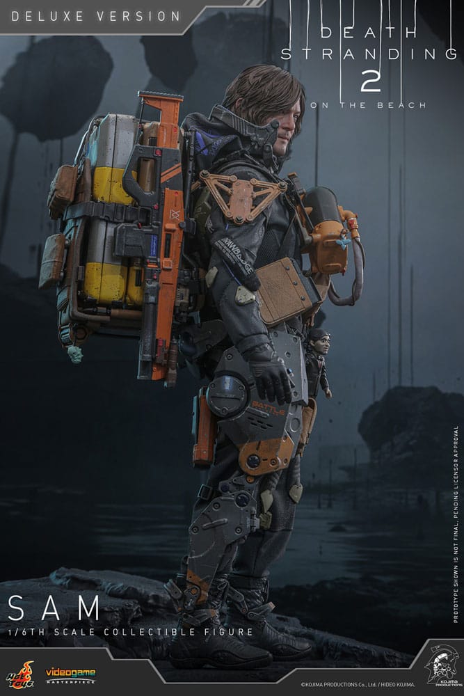 SAM – FIGURA 1/6 DELUXE VERSION (HOT TOYS – DEATH STRANDING 2: ON THE BEACH)