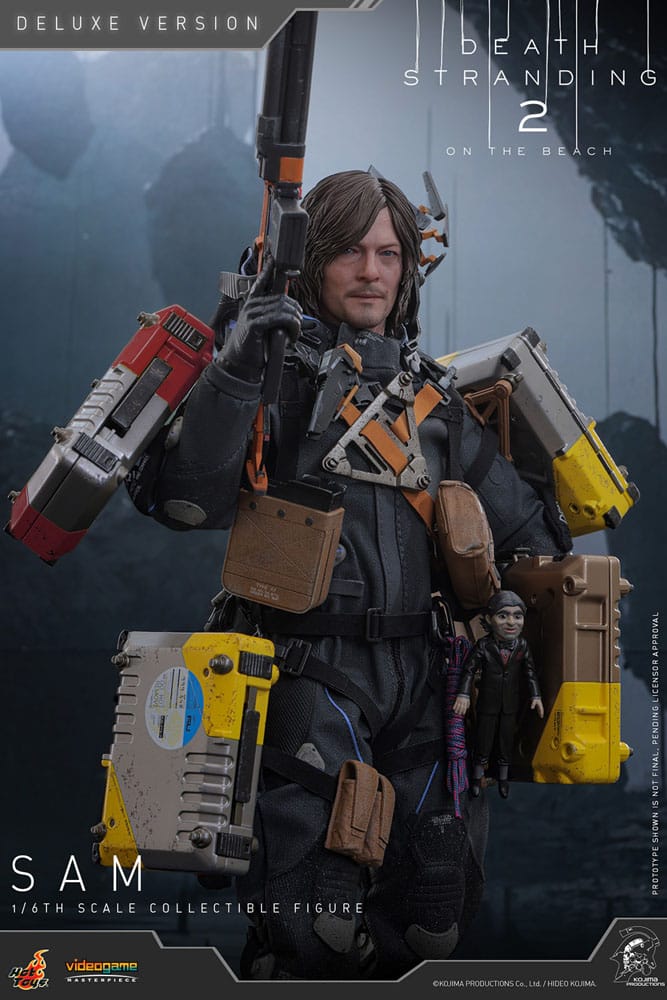 SAM – FIGURA 1/6 DELUXE VERSION (HOT TOYS – DEATH STRANDING 2: ON THE BEACH)