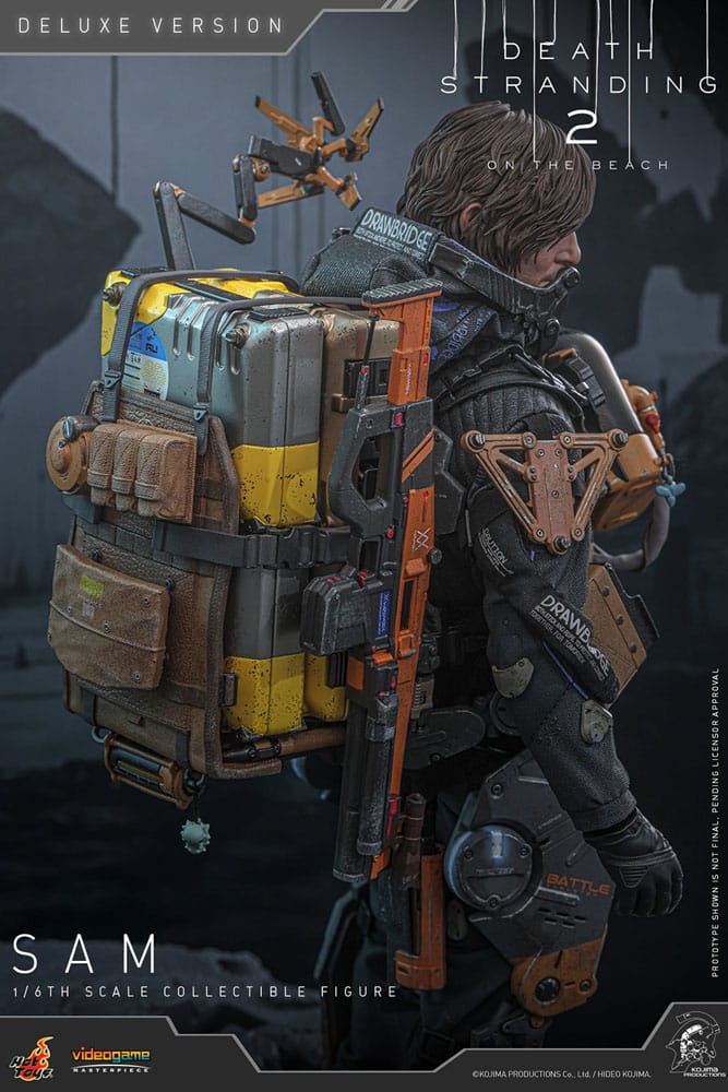 SAM – FIGURA 1/6 DELUXE VERSION (HOT TOYS – DEATH STRANDING 2: ON THE BEACH)