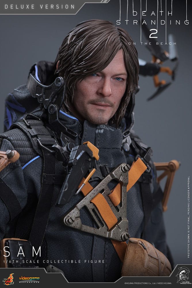 SAM – FIGURA 1/6 DELUXE VERSION (HOT TOYS – DEATH STRANDING 2: ON THE BEACH)