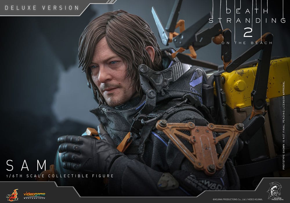 SAM – FIGURA 1/6 DELUXE VERSION (HOT TOYS – DEATH STRANDING 2: ON THE BEACH)
