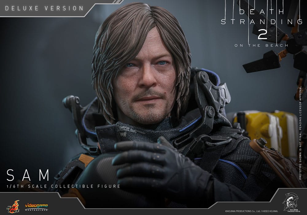 SAM – FIGURA 1/6 DELUXE VERSION (HOT TOYS – DEATH STRANDING 2: ON THE BEACH)