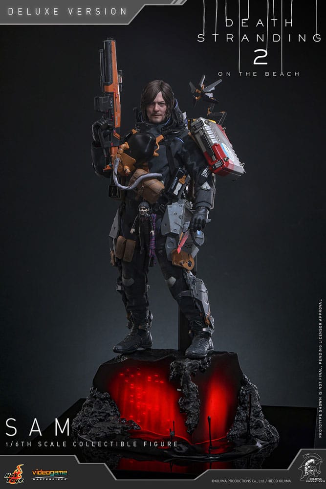 SAM – FIGURA 1/6 DELUXE VERSION (HOT TOYS – DEATH STRANDING 2: ON THE BEACH)