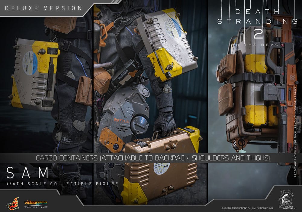 SAM – FIGURA 1/6 DELUXE VERSION (HOT TOYS – DEATH STRANDING 2: ON THE BEACH)