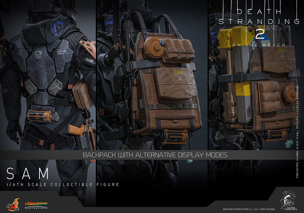 SAM – FIGURA 1/6 (HOT TOYS – DEATH STRANDING 2: ON THE BEACH)