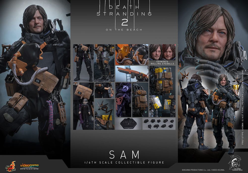 SAM – FIGURA 1/6 (HOT TOYS – DEATH STRANDING 2: ON THE BEACH)