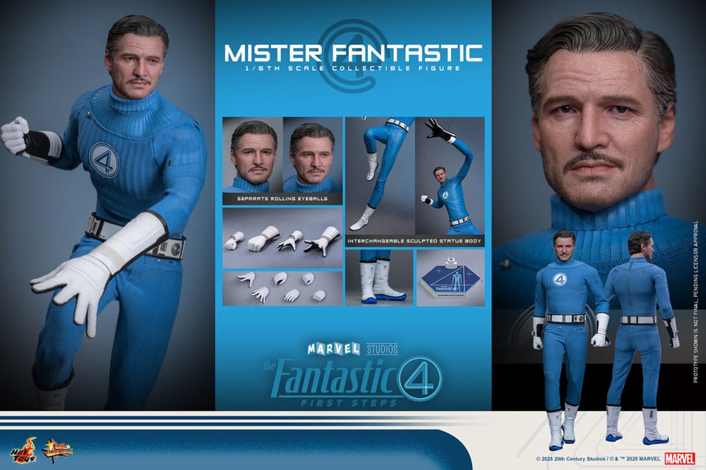 MISTER FANTASTIC – FIRST STEPS 1/6 FIGURE (HOT TOYS – FANTASTIC FOUR)