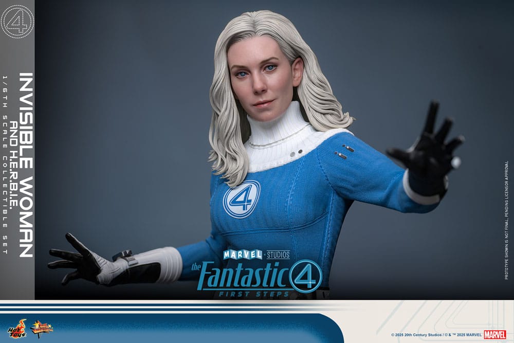 INVISIBLE WOMAN & H.E.R.B.I.E. – FIRST STEPS 1/6 FIGURES (HOT TOYS – FANTASTIC FOUR)