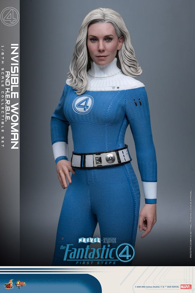 INVISIBLE WOMAN & H.E.R.B.I.E. – FIRST STEPS 1/6 FIGURES (HOT TOYS – FANTASTIC FOUR)