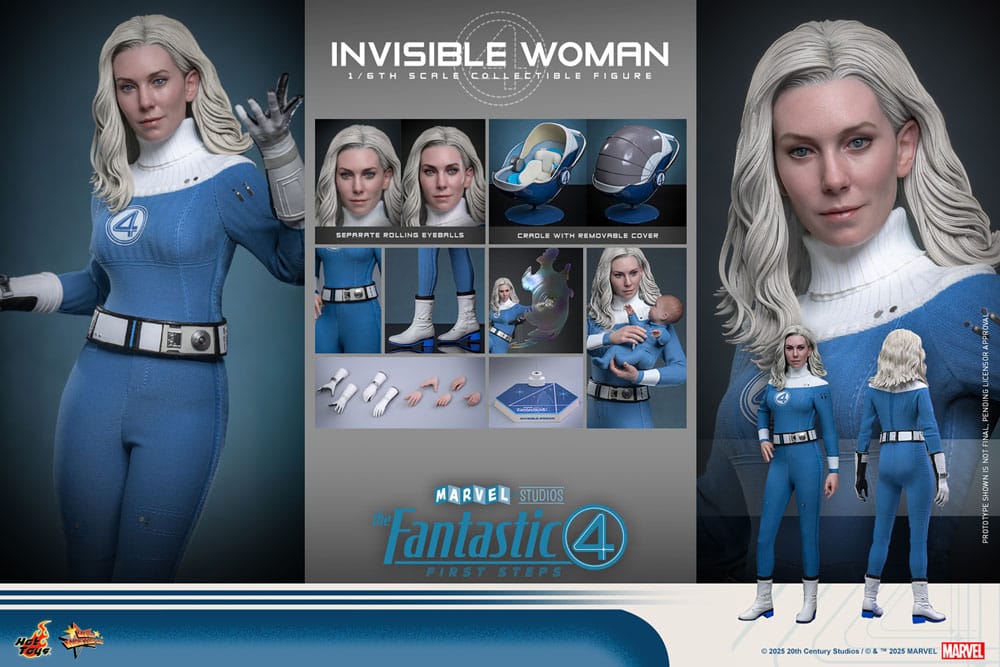 INVISIBLE WOMAN – FIRST STEPS FIGURE 1/6 (HOT TOYS – FANTASTIC FOUR)