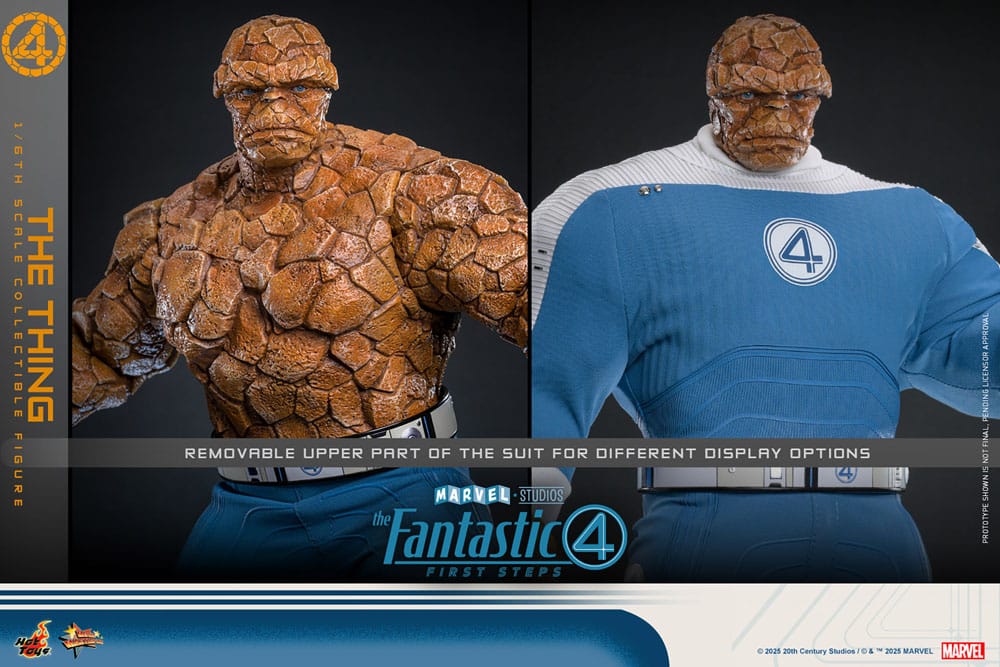 THE THING – FIRST STEPS 1/6 FIGURE (HOT TOYS – FANTASTIC FOUR)