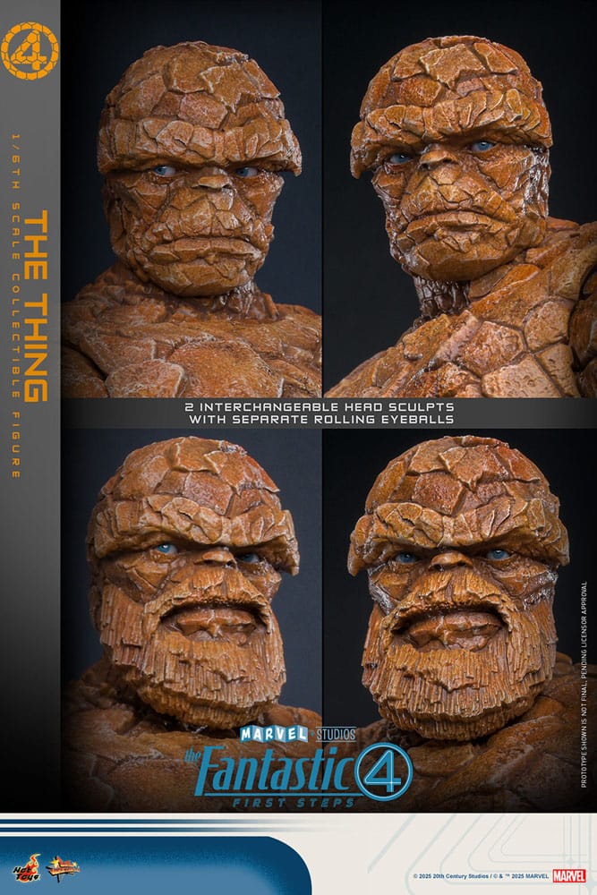 THE THING – FIRST STEPS 1/6 FIGURE (HOT TOYS – FANTASTIC FOUR)