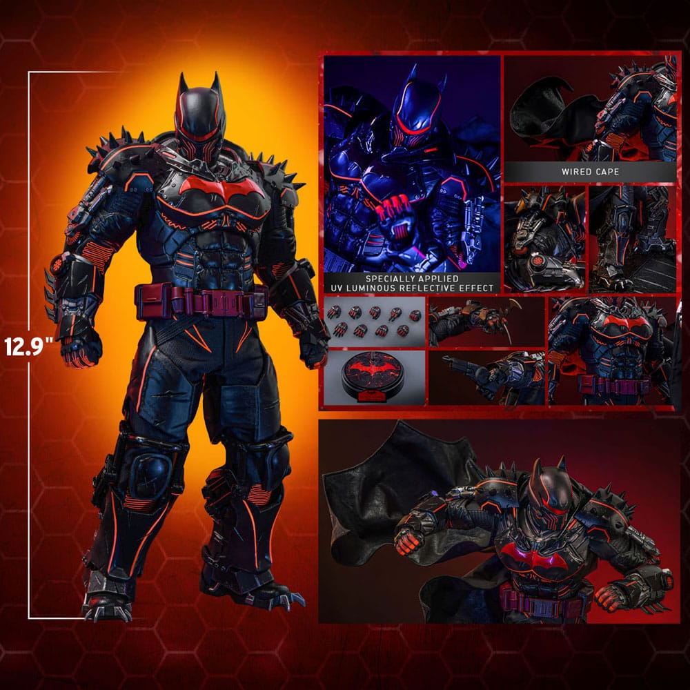 BATMAN XE SUIT HELLBAT VERSION – FIGURA 1/6 HOT TOYS 33 CM