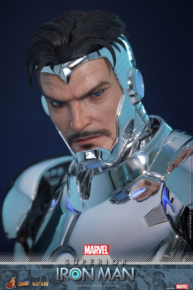 SUPERIOR IRON MAN – FIGURA HOT TOYS DIECAST 1/6 32 CM (COMIC MASTERPIECE SERIES – VERSIÓN CÓMIC)