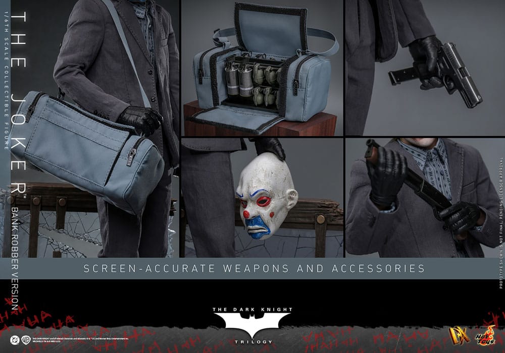 THE JOKER BANK ROBBER VERSION – FIGURA DX 1/6 (HOT TOYS – DC COMICS)