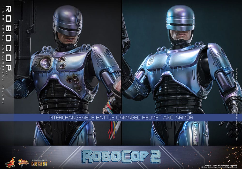 ROBOCOP 2 – FIGURA 1/6 (HOT TOYS – MOVIE MASTERPIECE DIECAST)