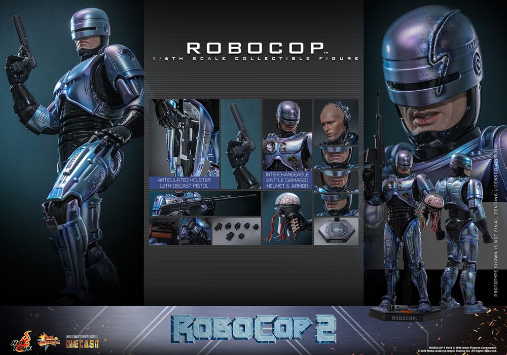 ROBOCOP 2 – FIGURA 1/6 (HOT TOYS – MOVIE MASTERPIECE DIECAST)