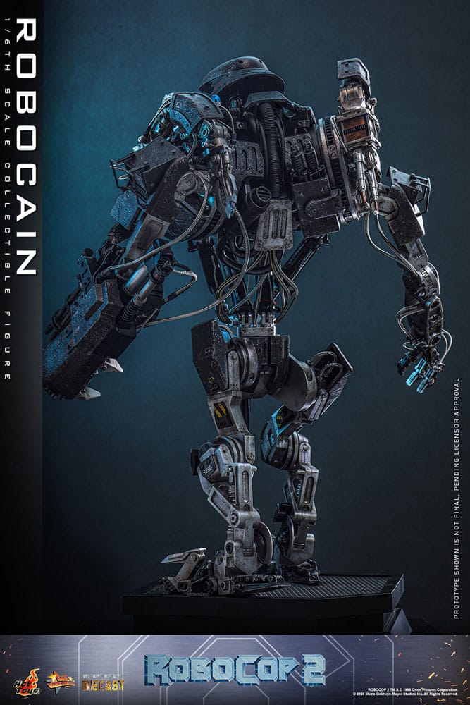 ROBOCAIN – FIGURA HOT TOYS DIECAST 1/6 40 CM (ROBOCOP 2 – MOVIE MASTERPIECE)