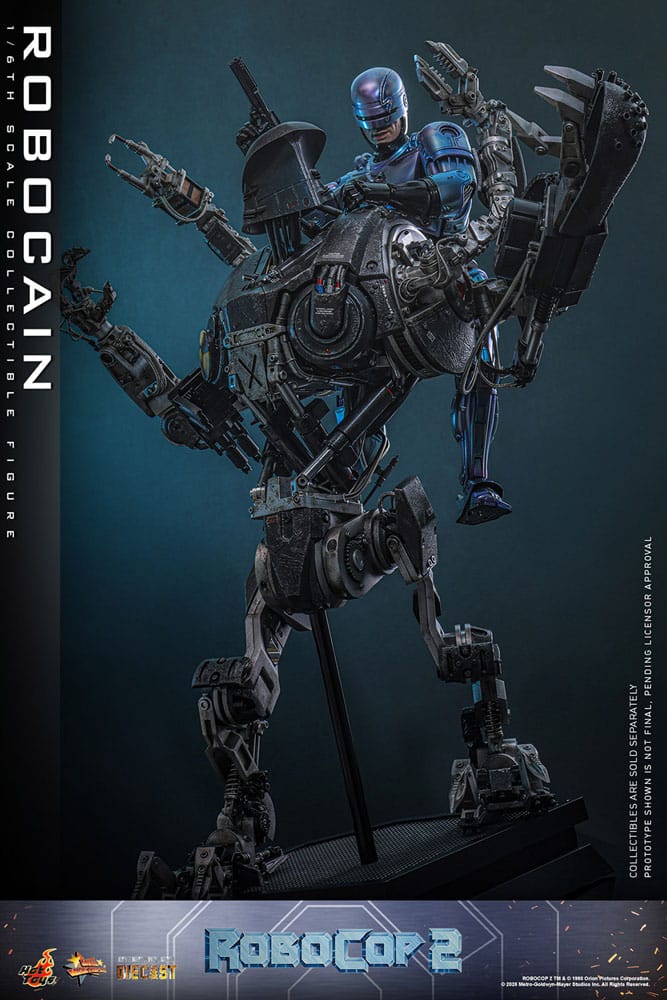 ROBOCAIN – FIGURA HOT TOYS DIECAST 1/6 40 CM (ROBOCOP 2 – MOVIE MASTERPIECE)