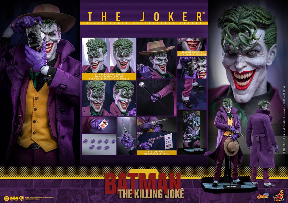 BATMAN: THE KILLING JOKE – FIGURA 1/6 THE JOKER 31 CM (HOT TOYS – DC COMICS)