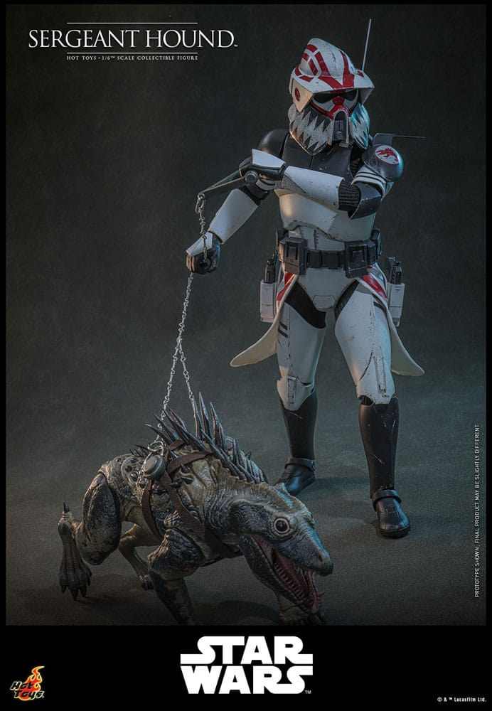 SERGEANT HOUND – STAR WARS: THE CLONE WARS 1/6 SCALE FIGURE 30 CM (HOT TOYS – COLLECTOR EDITION)