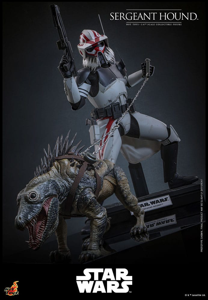 SERGEANT HOUND – STAR WARS: THE CLONE WARS 1/6 SCALE FIGURE 30 CM (HOT TOYS – COLLECTOR EDITION)