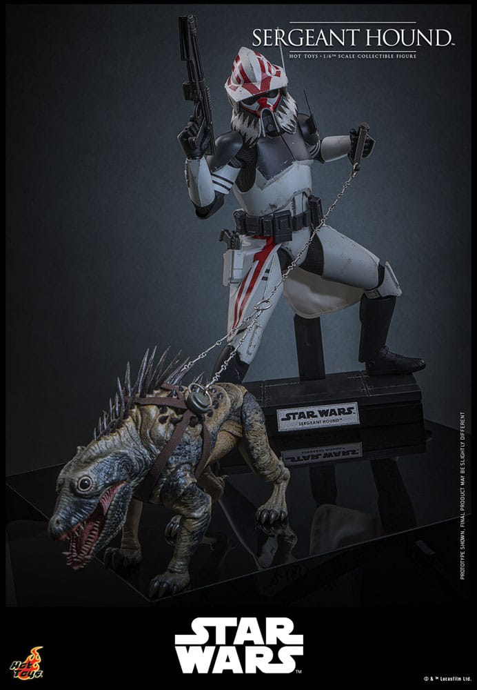SERGEANT HOUND – STAR WARS: THE CLONE WARS 1/6 SCALE FIGURE 30 CM (HOT TOYS – COLLECTOR EDITION)