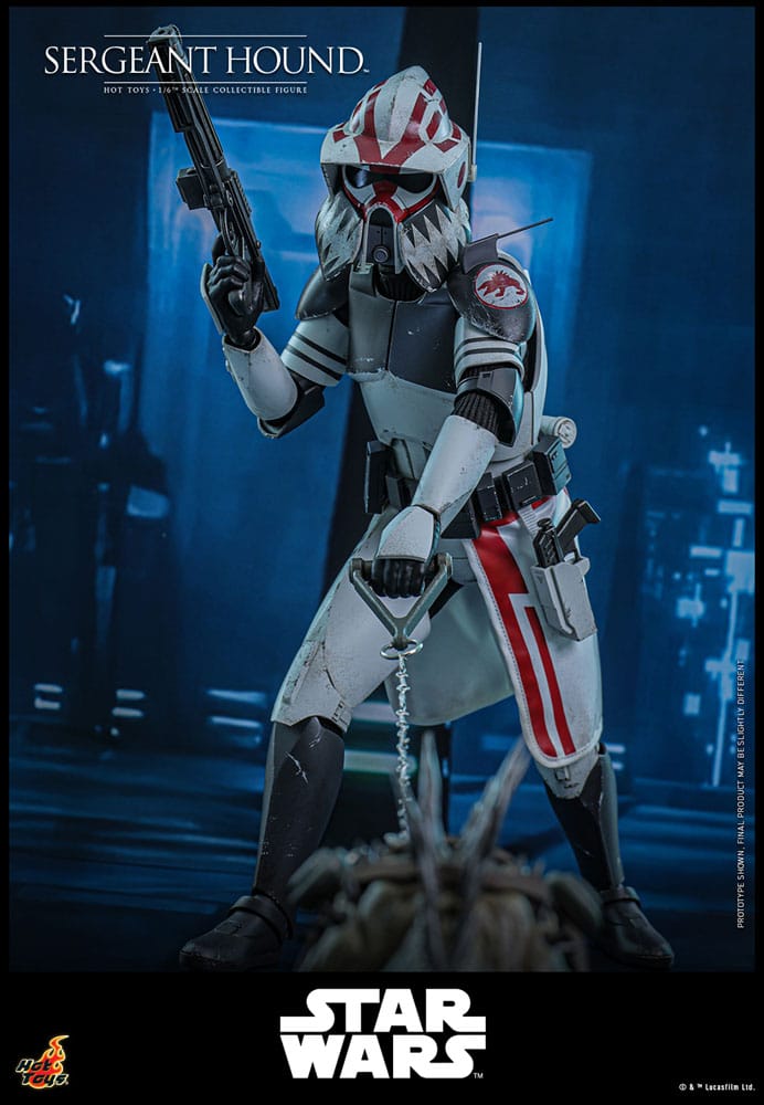 SERGEANT HOUND – STAR WARS: THE CLONE WARS 1/6 SCALE FIGURE 30 CM (HOT TOYS – COLLECTOR EDITION)