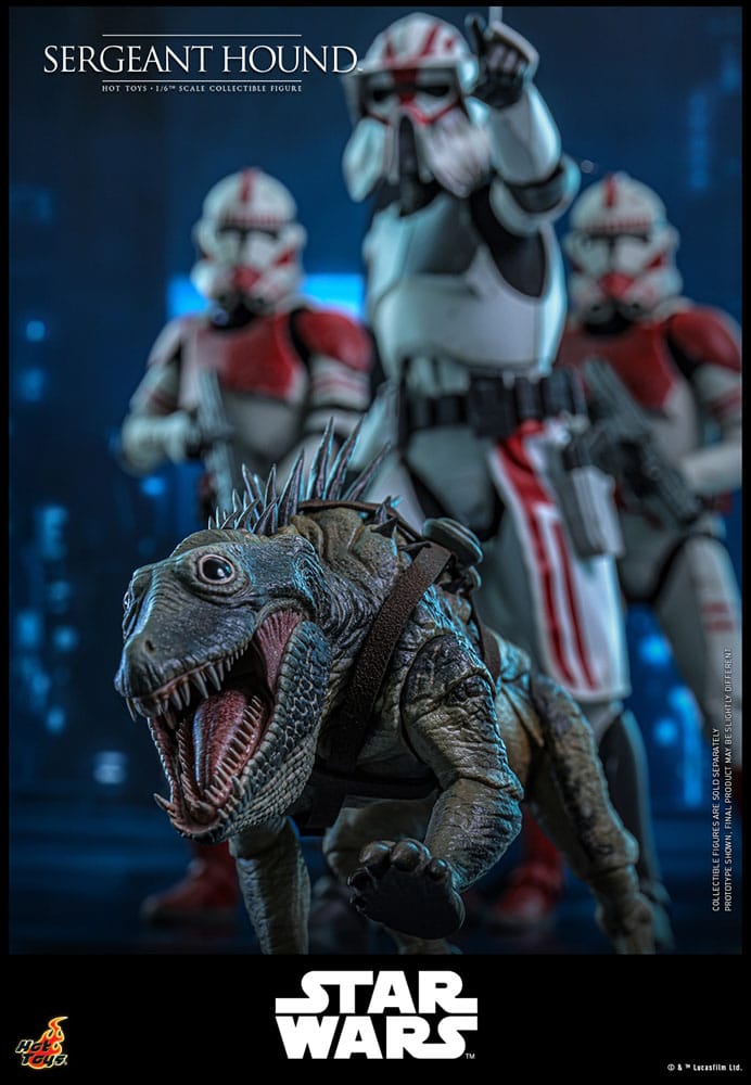 SERGEANT HOUND – STAR WARS: THE CLONE WARS 1/6 SCALE FIGURE 30 CM (HOT TOYS – COLLECTOR EDITION)