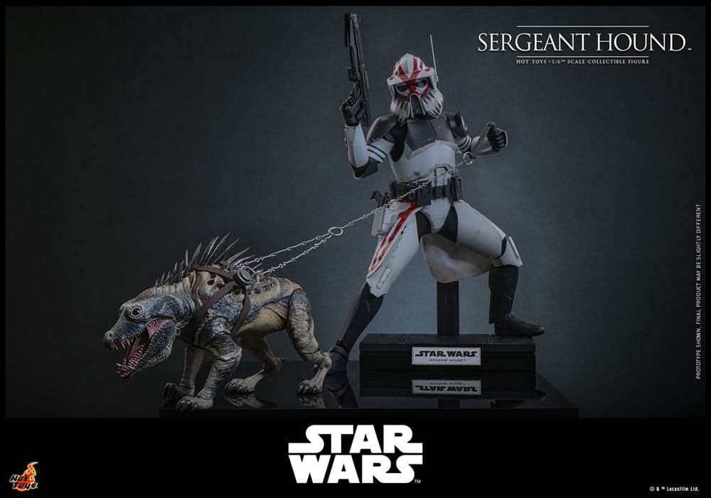 SERGEANT HOUND – STAR WARS: THE CLONE WARS 1/6 SCALE FIGURE 30 CM (HOT TOYS – COLLECTOR EDITION)