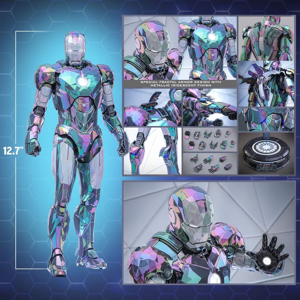 IRON MAN MARK IV (HAZE FRACTAL ARMOR) – 1/6 (HOT TOYS – IRON MAN 2)