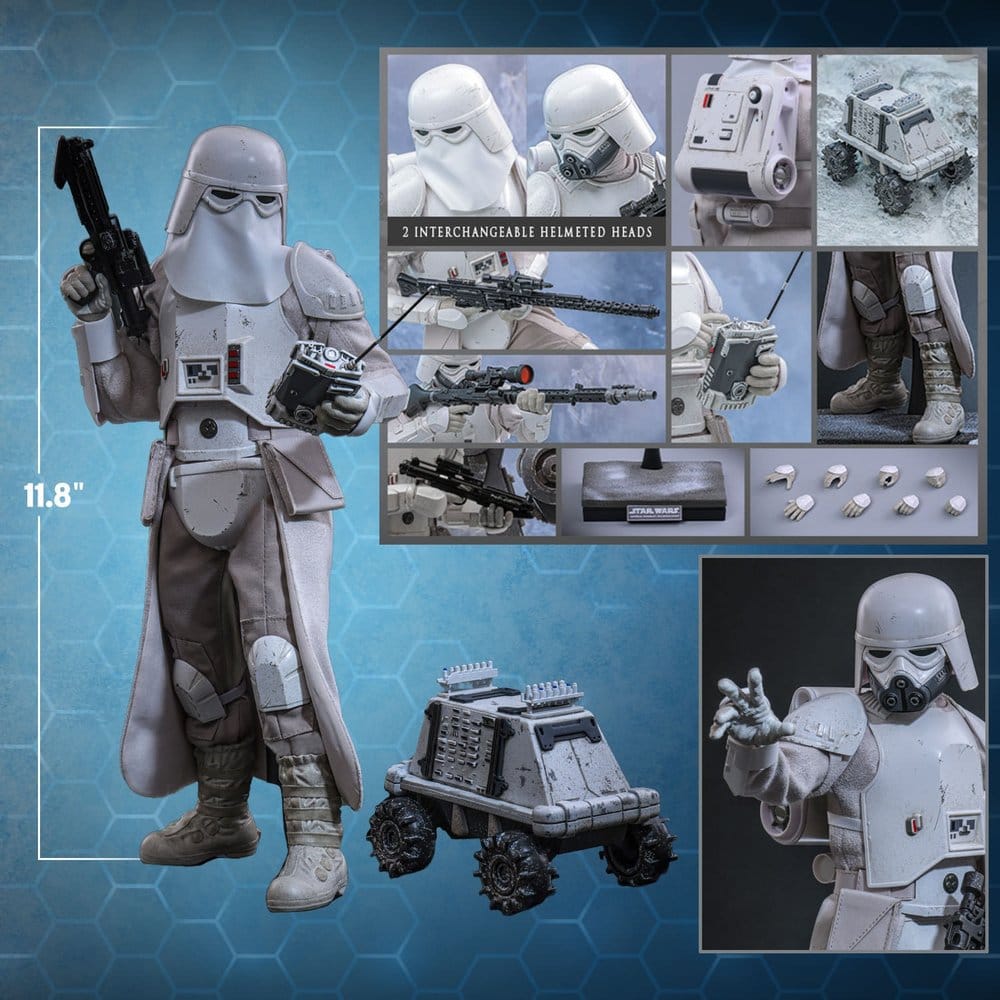 IMPERIAL REMNANT SNOWTROOPER – FIGURA 1/6 30 CM (HOT TOYS)