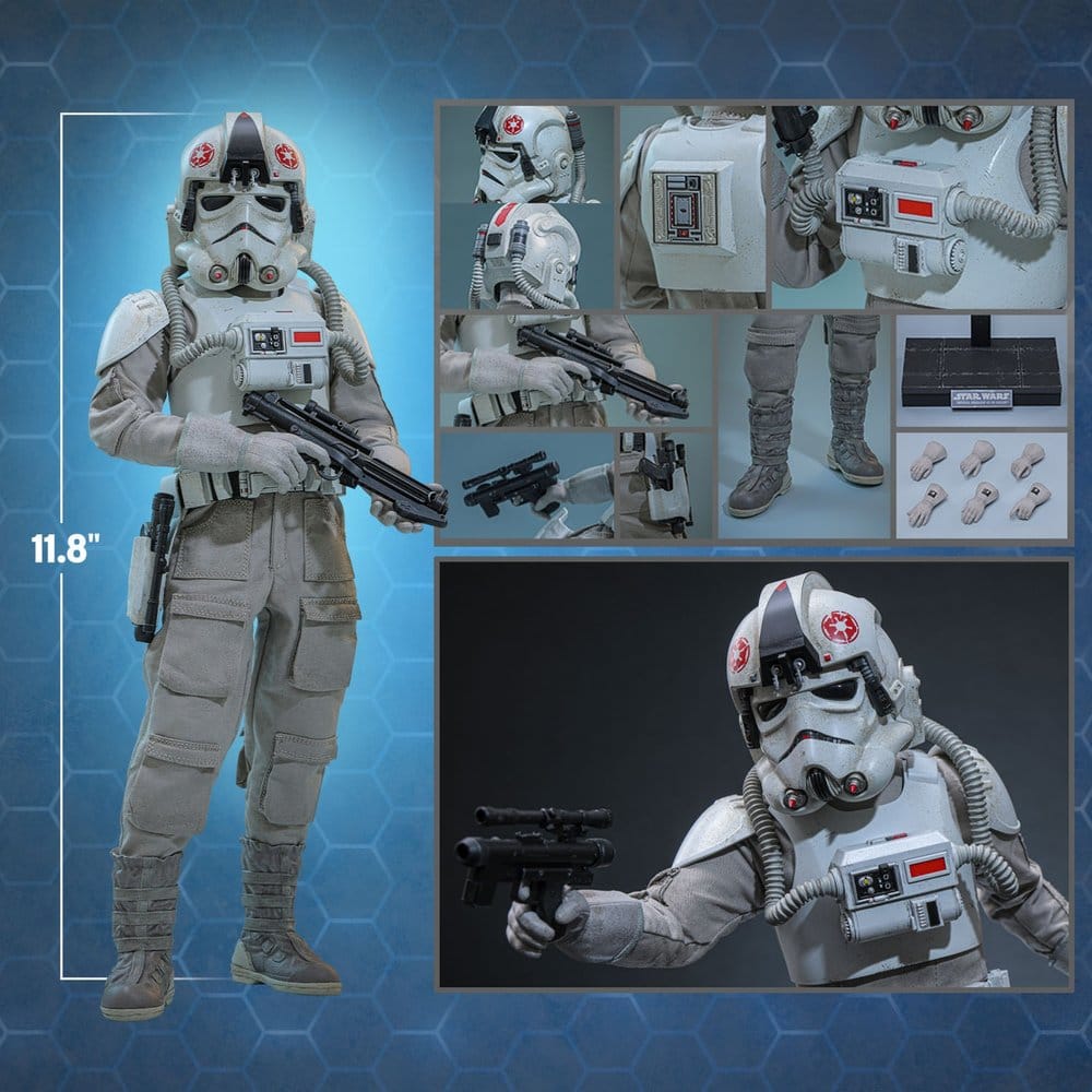 IMPERIAL REMNANT AT-AT DRIVER MOVIE MASTERPIECE 1/6 FIGURA 30 CM – HOT TOYS STAR WARS