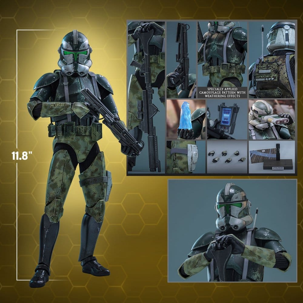 CLONE COMMANDER GREE – FIGURA 1/6 30 CM (HOT TOYS)