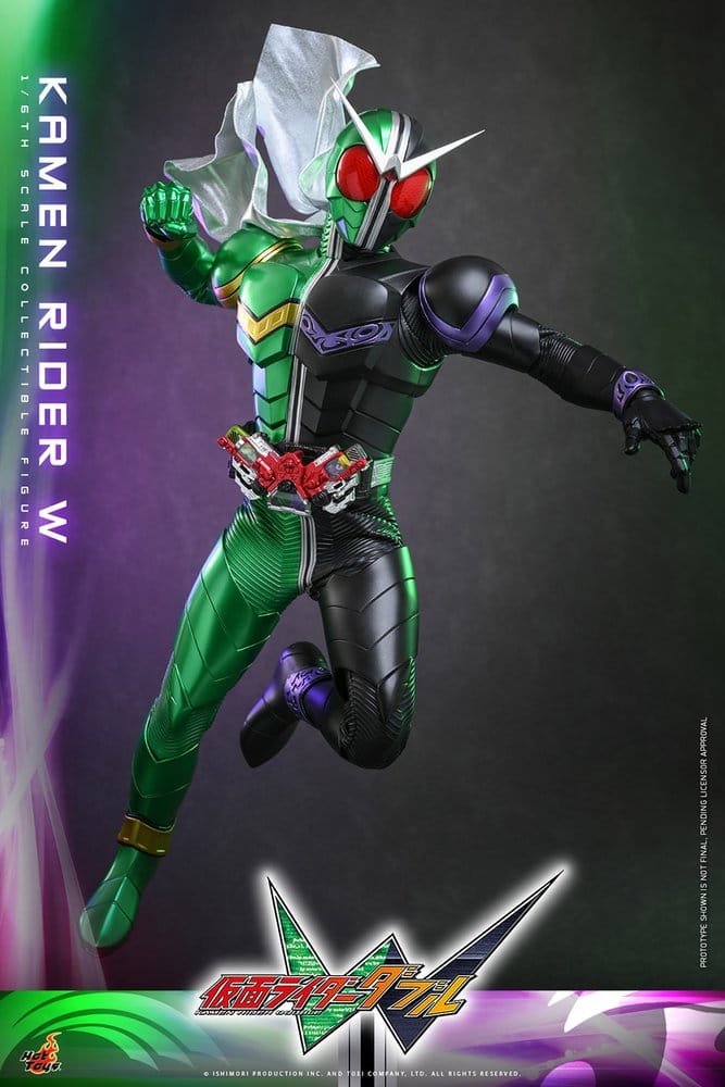 KAMEN RIDER W CYCLONE JOKER TELEVISION MASTERPIECE 1/6 31 CM HOT TOYS