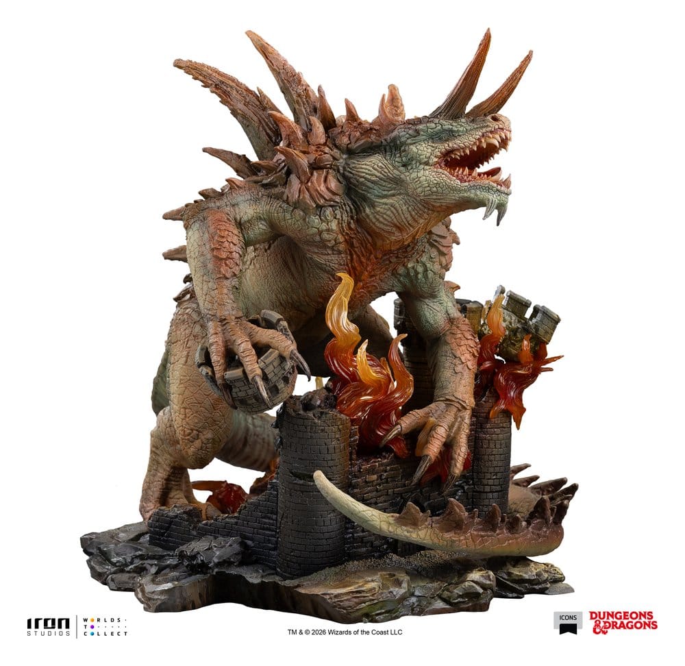 TARRASQUE DUNGEONS & DRAGONS ICONS ESTATUA 24 CM IRON STUDIOS