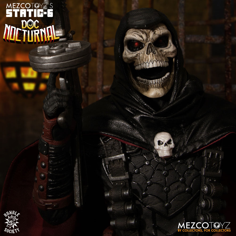 DOC NOCTURNAL RUMBLE SOCIETY ESTATUA 1/6 STATIC-6 38 CM MEZCO TOYZ