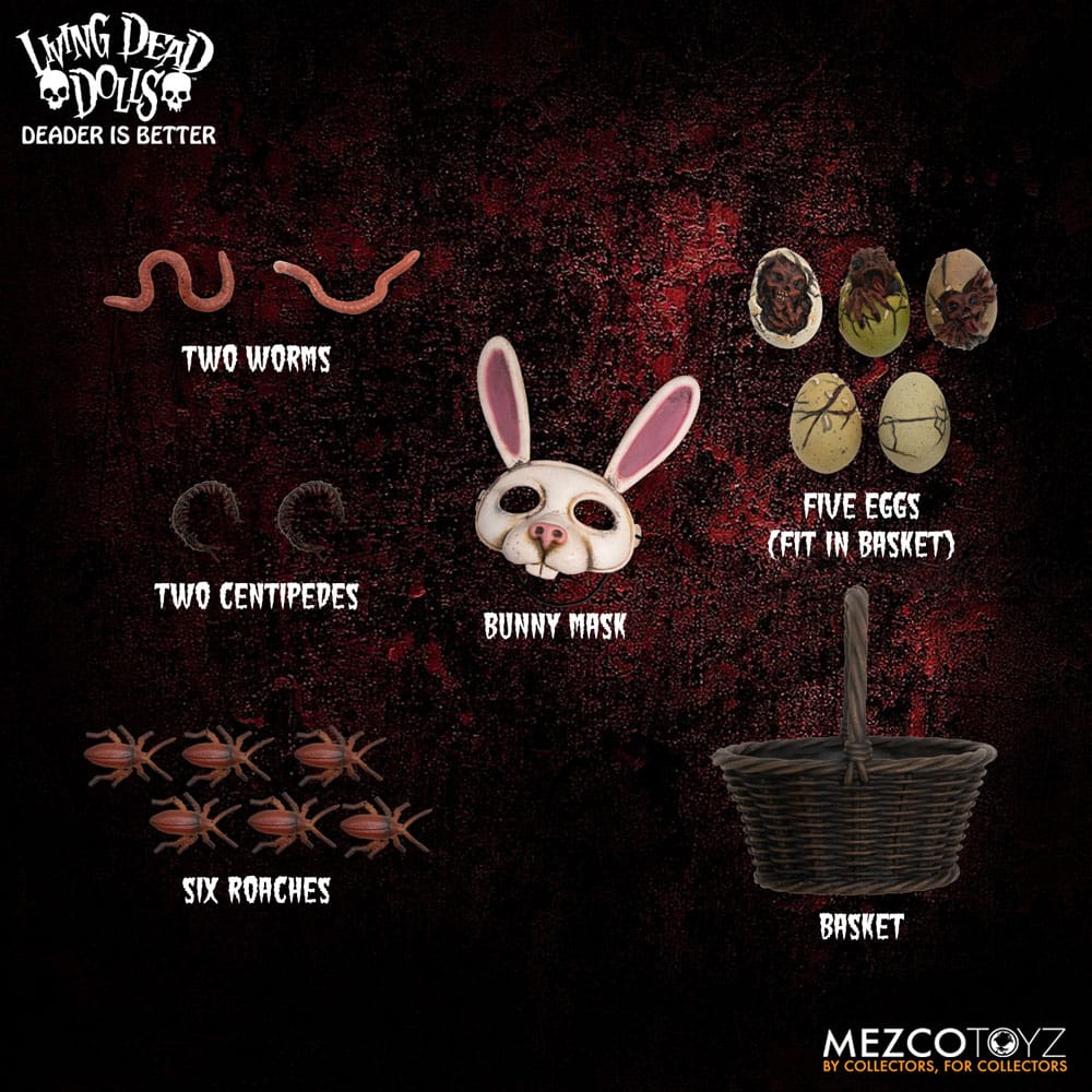 EGGZORCIST LIVING DEAD DOLLS MEZCO TOYZ 25 CM