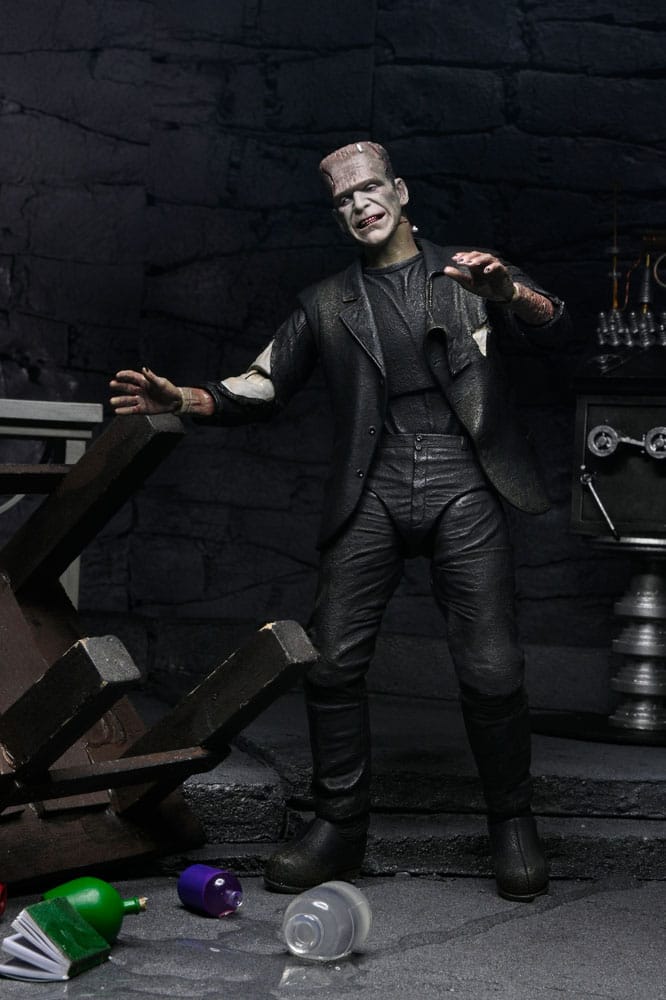 FRANKENSTEIN & BRIDE 90TH ANNIVERSARY – UNIVERSAL MONSTERS ULTIMATE 2 PACK FIGURAS 18 CM (NECA – CLASSIC HORROR)