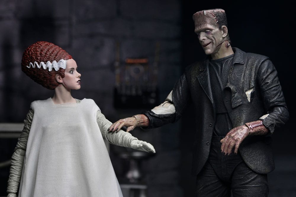 FRANKENSTEIN & BRIDE 90TH ANNIVERSARY – UNIVERSAL MONSTERS ULTIMATE 2 PACK FIGURAS 18 CM (NECA – CLASSIC HORROR)