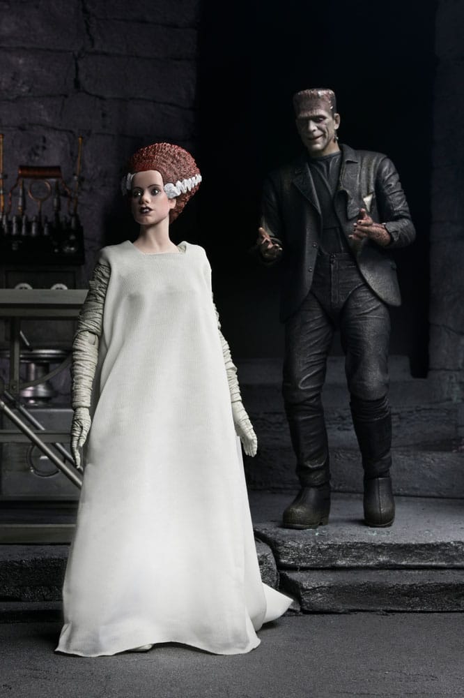 FRANKENSTEIN & BRIDE 90TH ANNIVERSARY – UNIVERSAL MONSTERS ULTIMATE 2 PACK FIGURAS 18 CM (NECA – CLASSIC HORROR)