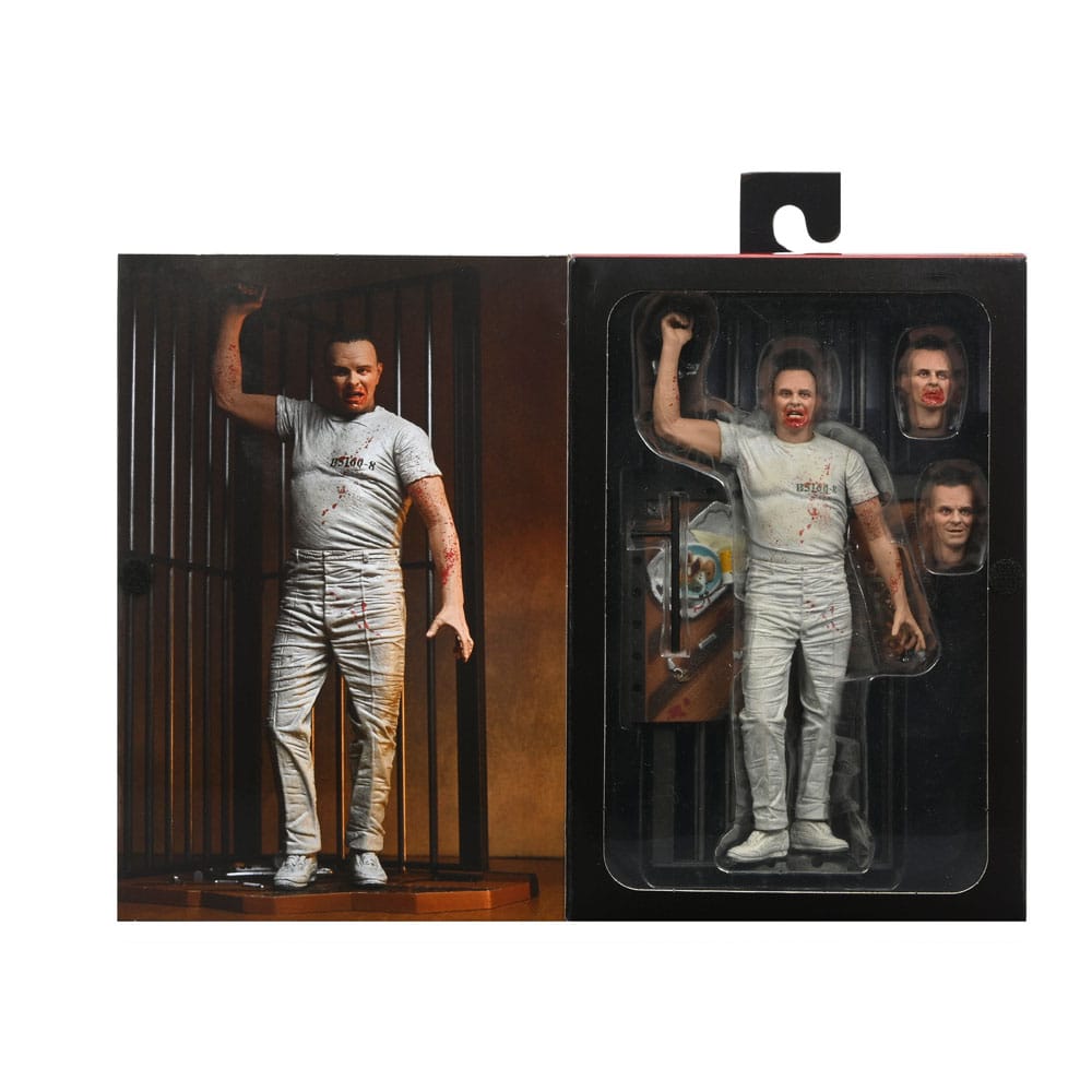 DR. HANNIBAL LECTER PRISON ESCAPE 18 CM FIGURA NECA THE SILENCE OF THE LAMBS COLECCIONISTA