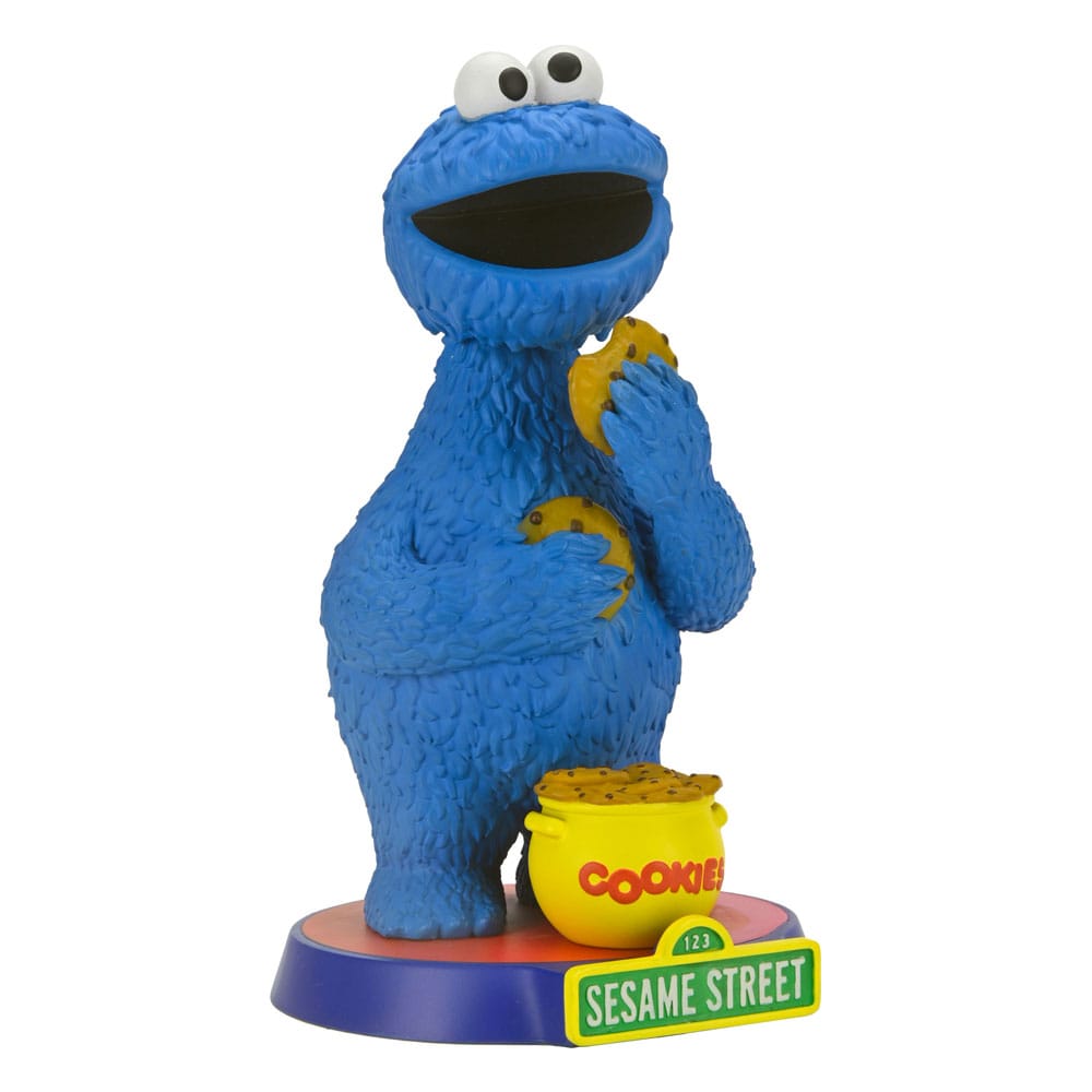 COOKIE MONSTER – FIGURA HEAD KNOCKER 18 CM (NECA – SESAME STREET / BARRIO SÉSAMO)