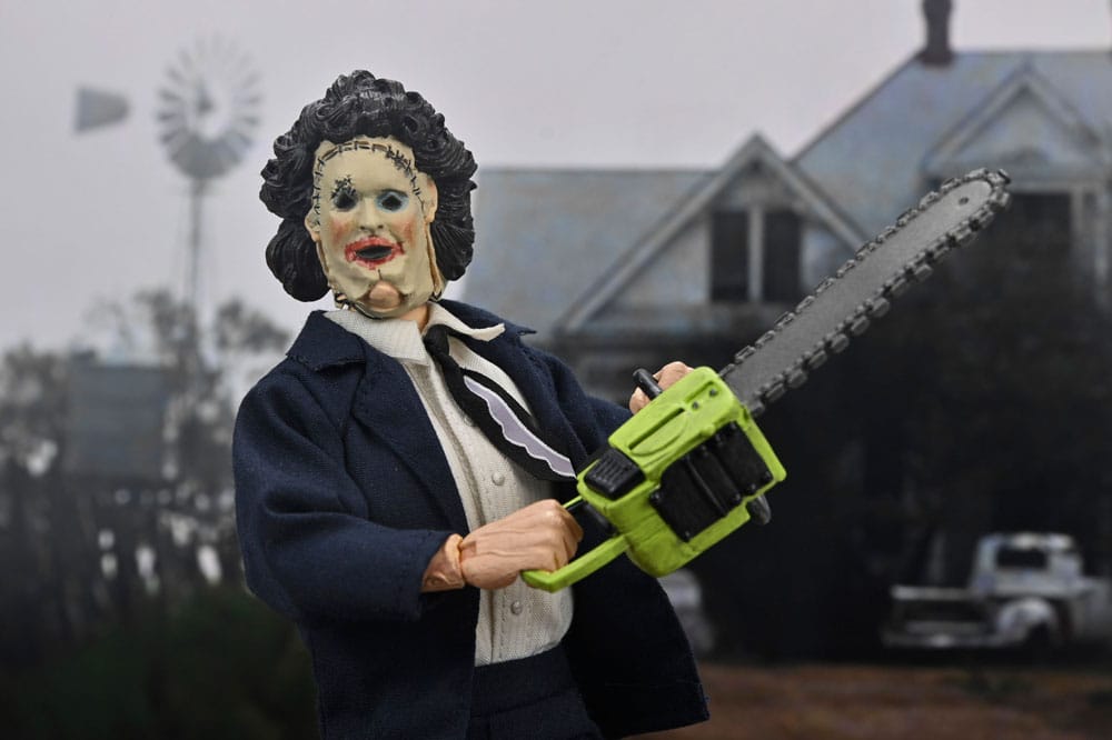 LEATHERFACE 1/10 – PRETTY WOMAN MASK – 50TH ANNIVERSARY – LA MATANZA DE TEXAS – NECA 20 CM
