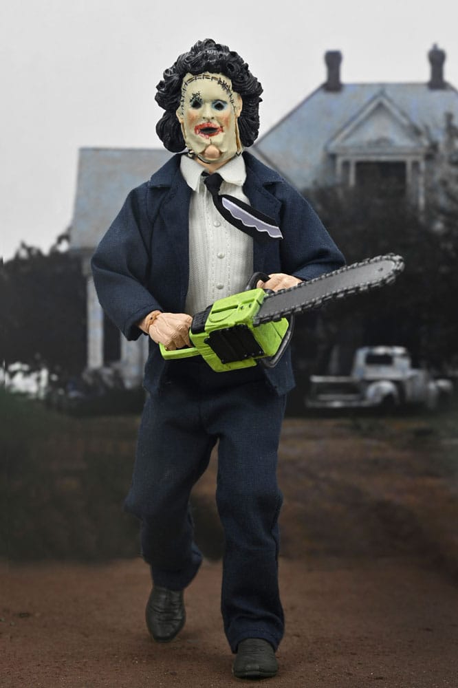 LEATHERFACE 1/10 – PRETTY WOMAN MASK – 50TH ANNIVERSARY – LA MATANZA DE TEXAS – NECA 20 CM