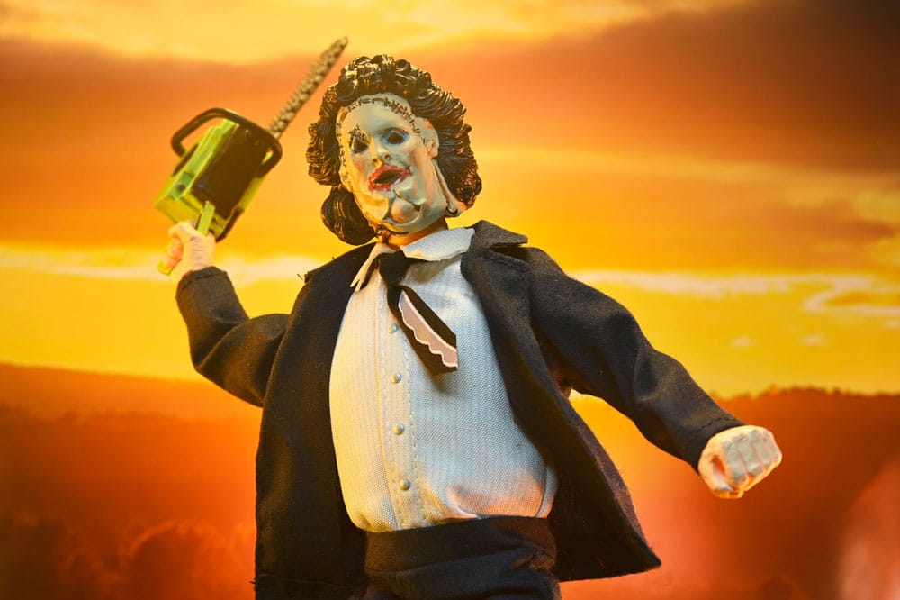 LEATHERFACE 1/10 – PRETTY WOMAN MASK – 50TH ANNIVERSARY – LA MATANZA DE TEXAS – NECA 20 CM