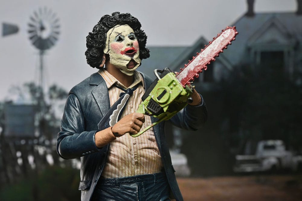PRETTY WOMAN LEATHERFACE – FIGURA ULTIMATE 50TH ANNIVERSARY – LA MATANZA DE TEXAS NECA 18 CM NECA