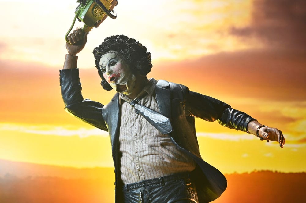 PRETTY WOMAN LEATHERFACE – FIGURA ULTIMATE 50TH ANNIVERSARY – LA MATANZA DE TEXAS NECA 18 CM NECA