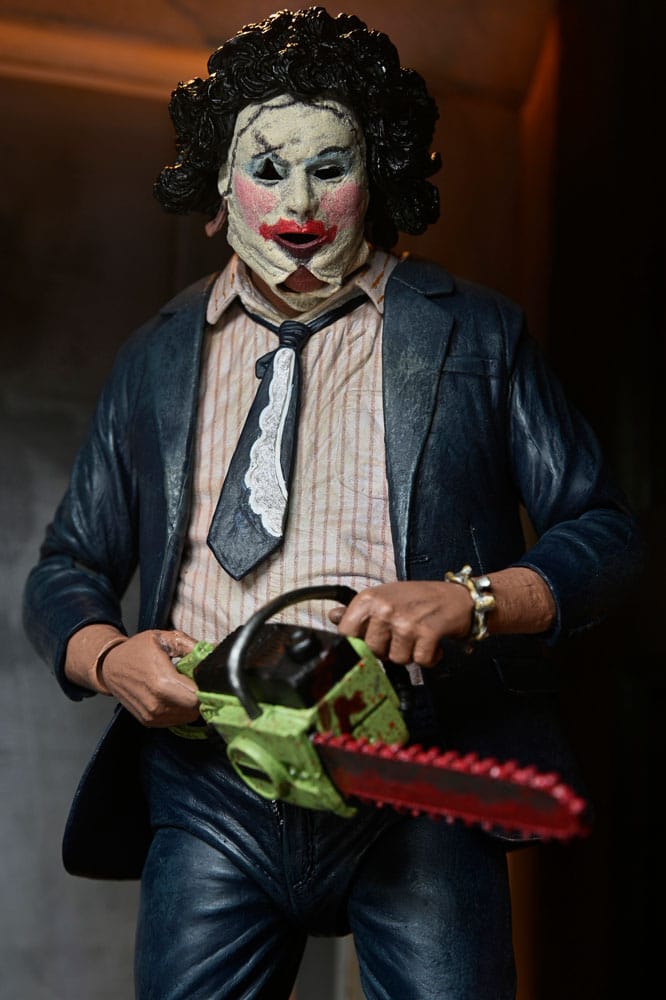 PRETTY WOMAN LEATHERFACE – FIGURA ULTIMATE 50TH ANNIVERSARY – LA MATANZA DE TEXAS NECA 18 CM NECA