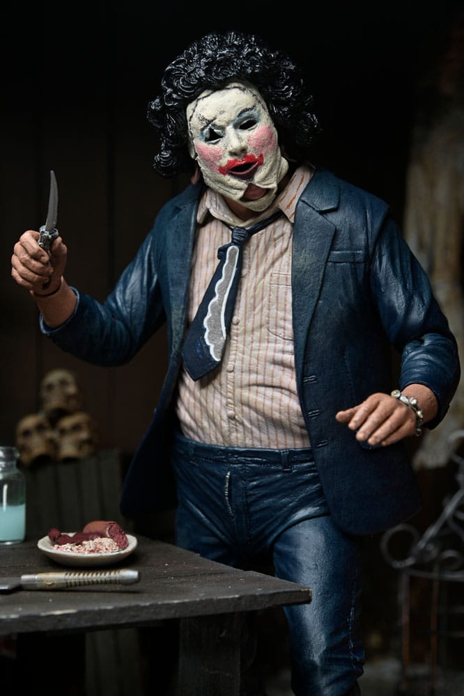 PRETTY WOMAN LEATHERFACE – FIGURA ULTIMATE 50TH ANNIVERSARY – LA MATANZA DE TEXAS NECA 18 CM NECA